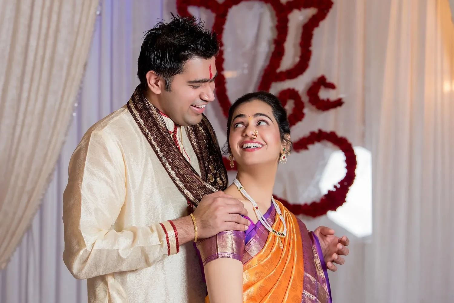 Indian wedding celebration at a destination venue